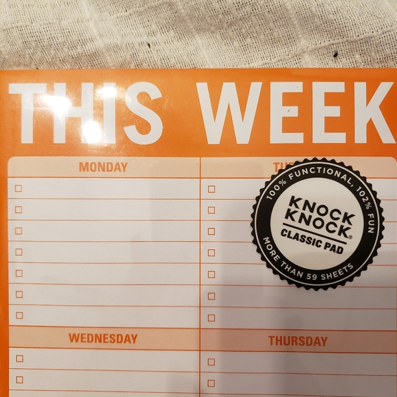 KNOCK KNOCK silly note pad and sticky notes for office - Picture 2 of 8